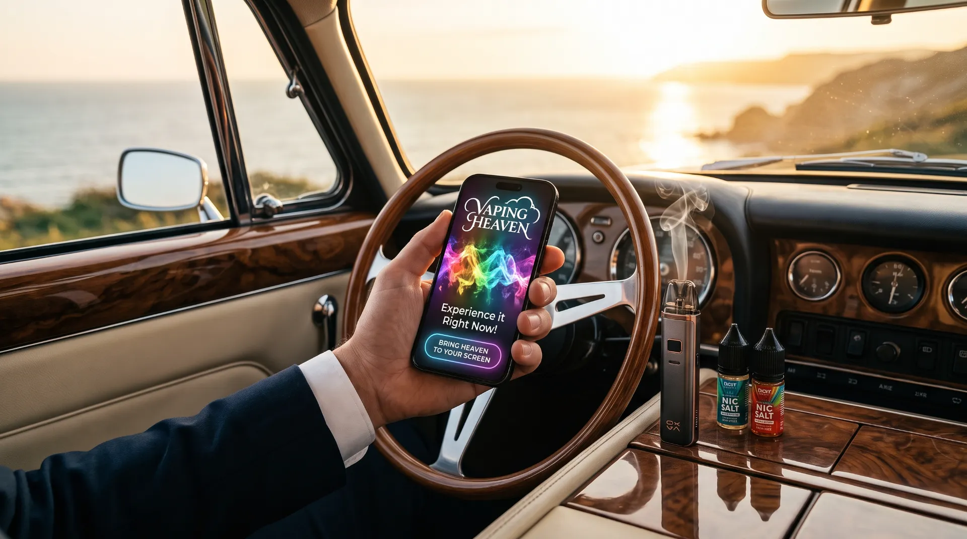 Put Vaping Heaven on Your Phone Screen Right Now